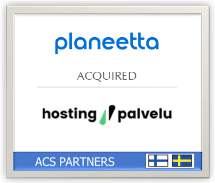 Planeeta acquired hosting company Suomen Hostingpalvelu
