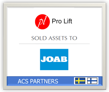 Swedish manufacturer Joab acquires Pro Lift operations in Finland