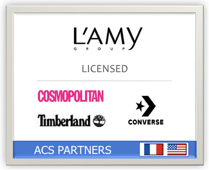 L'amy Group licensed Cosmopolitain, Converse and Timberland. 