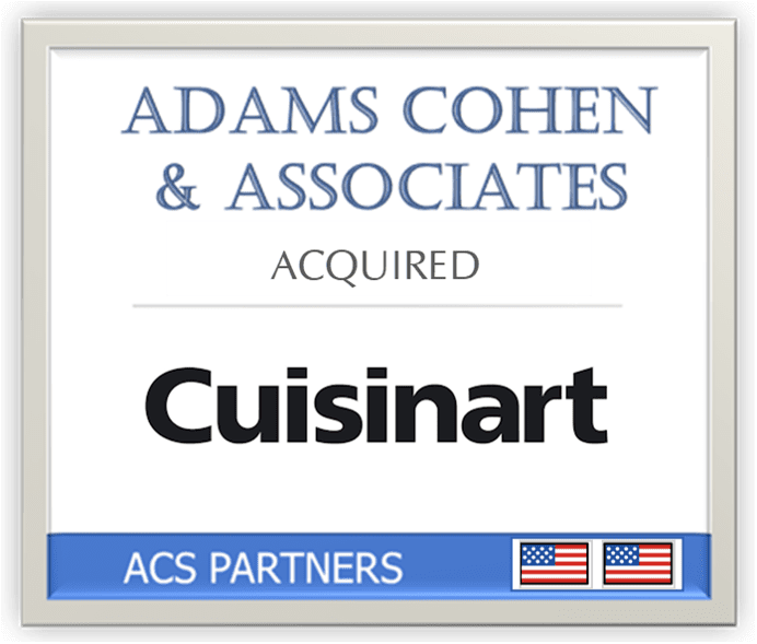 Premier brand Cuisinart acquired by Adams Cohen & Associates