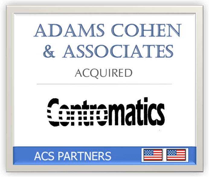 Defense contractor Contromatics acquired by Adams Cohen & Associates