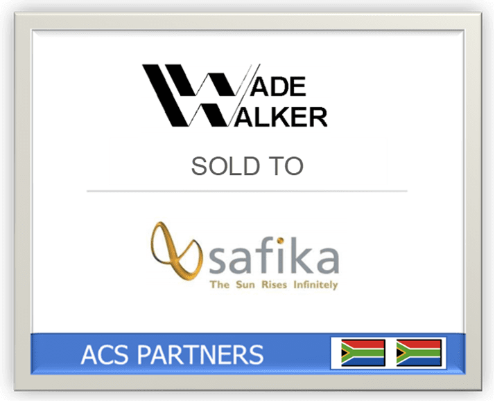 Wade Walker sold to Safika.