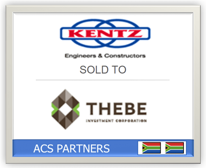 Kentz Engineers & Constructors sold to Thebe Investment Corporation.