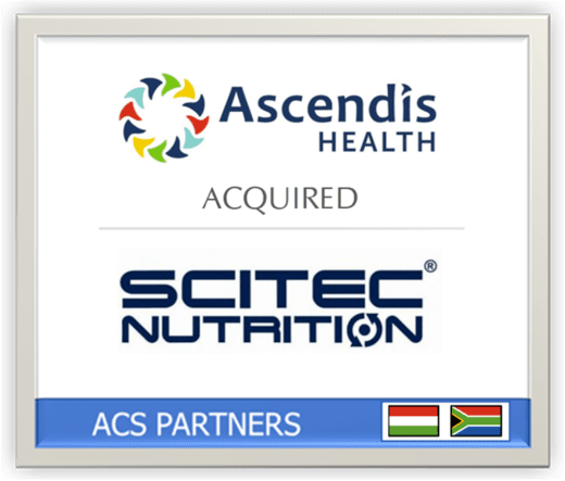 Sports nutrition manufacturer Scitec Nutrition acquired by Ascendis Health